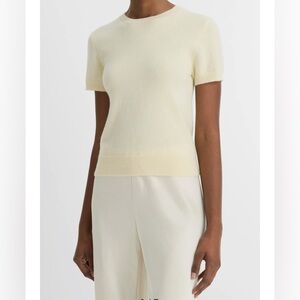 Vince Cream Crew Neck Sweater